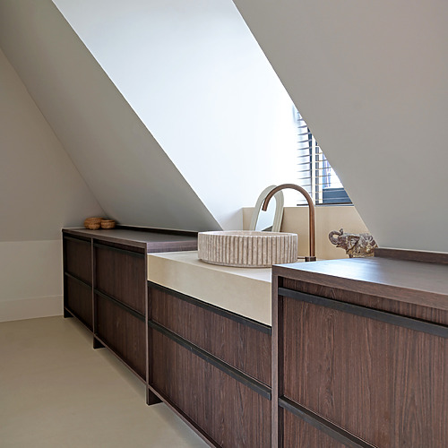 Gietvloer badkamer - Nomadhome