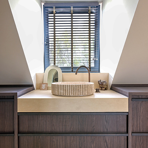 Gietvloer badkamer - Nomadhome