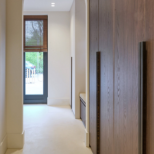 Gietvloer hal - Nomadhome