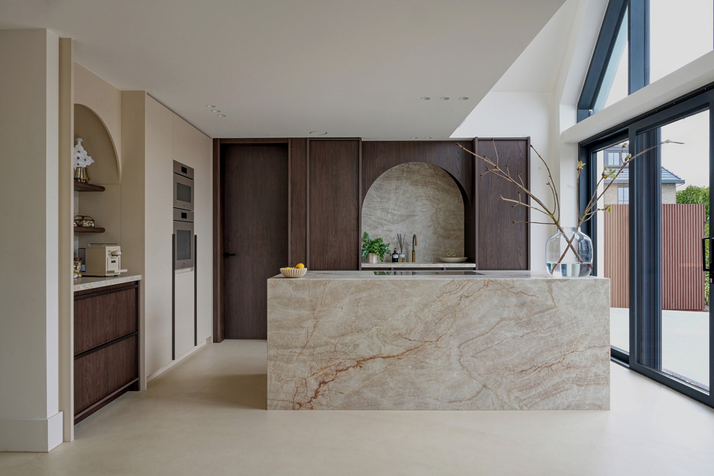 Gietvloer keuken - Nomadhome