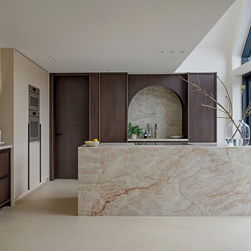 Gietvloer keuken - Nomadhome