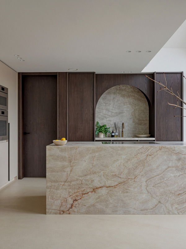 Gietvloer keuken - Nomadhome