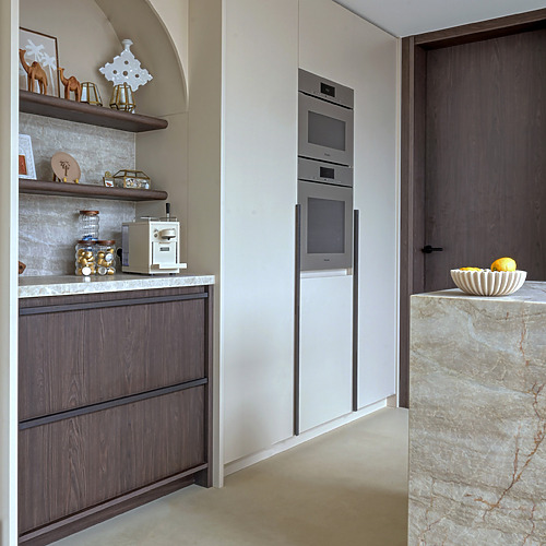 Gietvloer keuken - Nomadhome