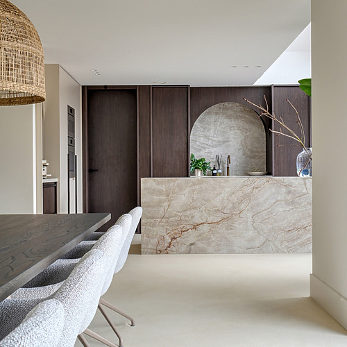 Gietvloer keuken - Nomadhome