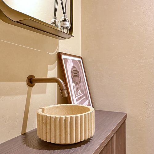 Gietvloer toilet - Nomadhome