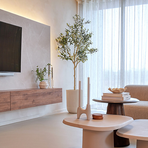 Gietvloer woonkamer - Emmeloord