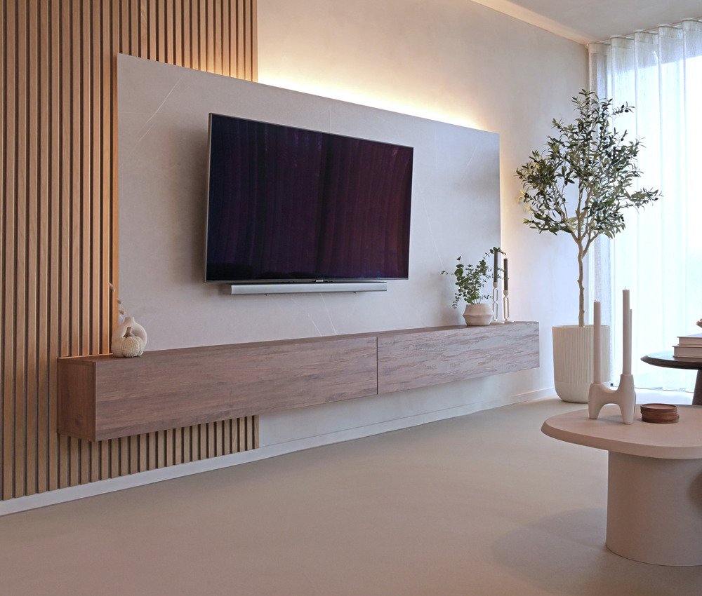 Gietvloer woonkamer - Emmeloord