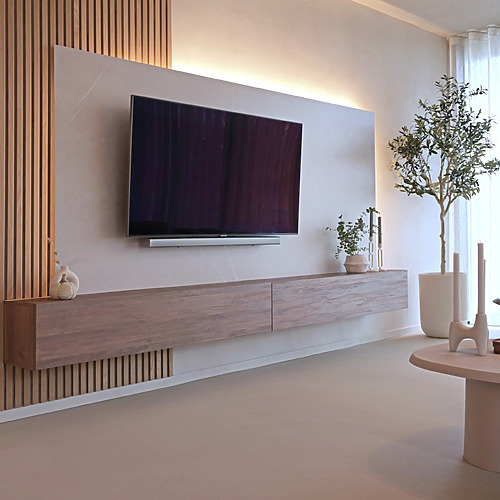 Gietvloer woonkamer - Emmeloord