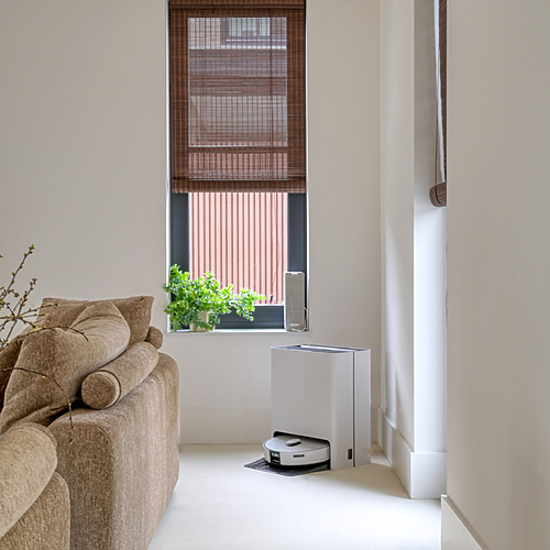 Gietvloer woonkamer - Nomadhome