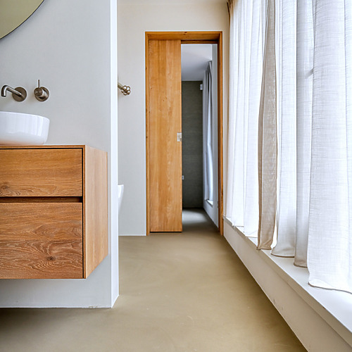 Gietvloer badkamer - Amersfoort