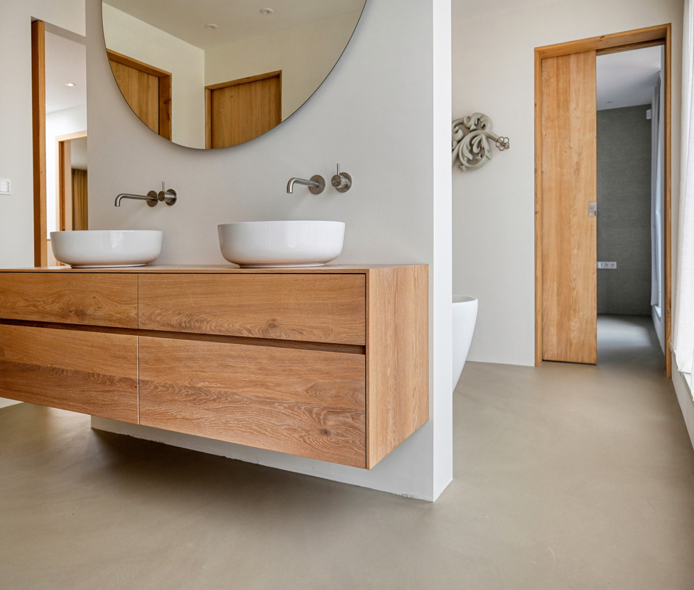 Gietvloer badkamer - Amersfoort