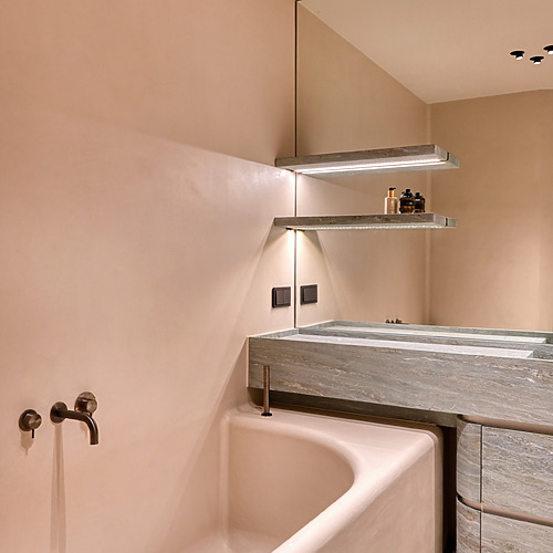 Gietvloer badkamer - Kijkduin