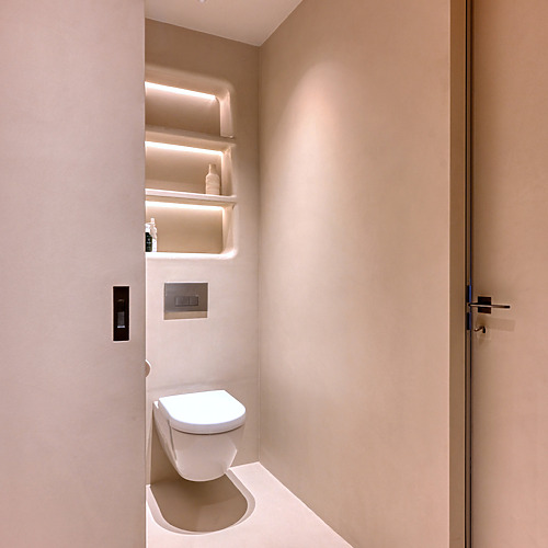 Gietvloer badkamer - Kijkduin