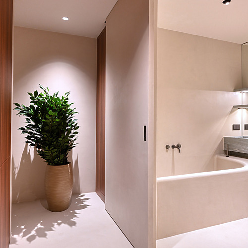 Gietvloer badkamer - Kijkduin