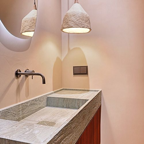 Gietvloer badkamer - Kijkduin