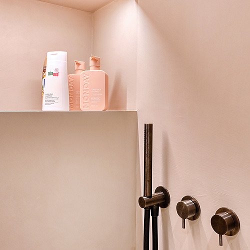 Gietvloer badkamer - Kijkduin