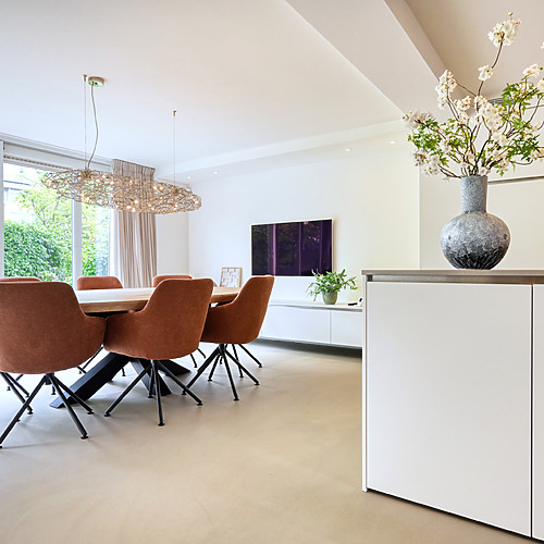 Gietvloer eetkamer - Amersfoort