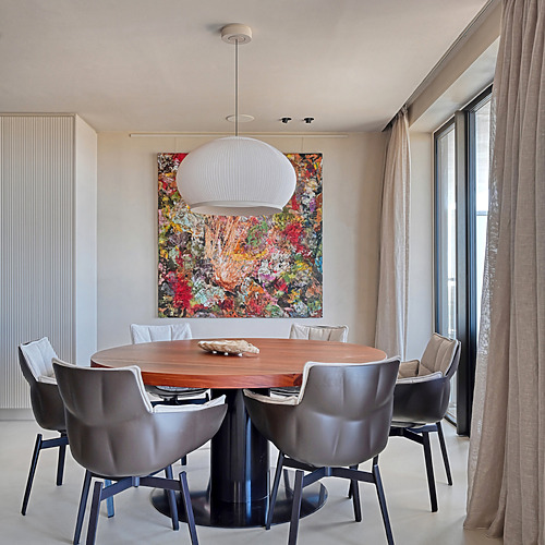 Gietvloer eetkamer - Kijkduin