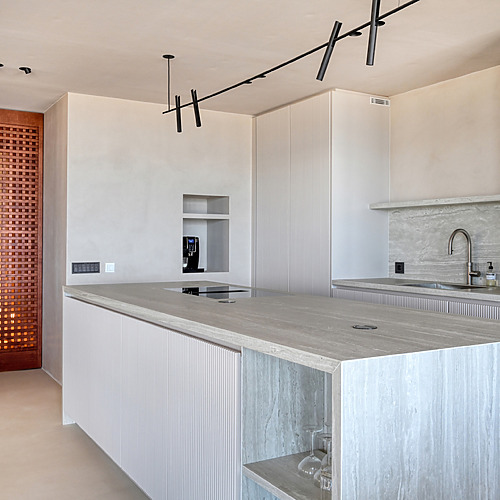 Gietvloer keuken - Kijkduin