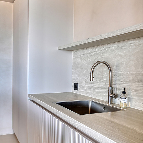 Gietvloer keuken - Kijkduin