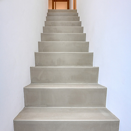 Gietvloer trap - Amersfoort