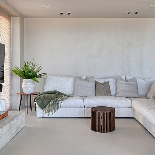 Gietvloer woonkamer - Kijkduin