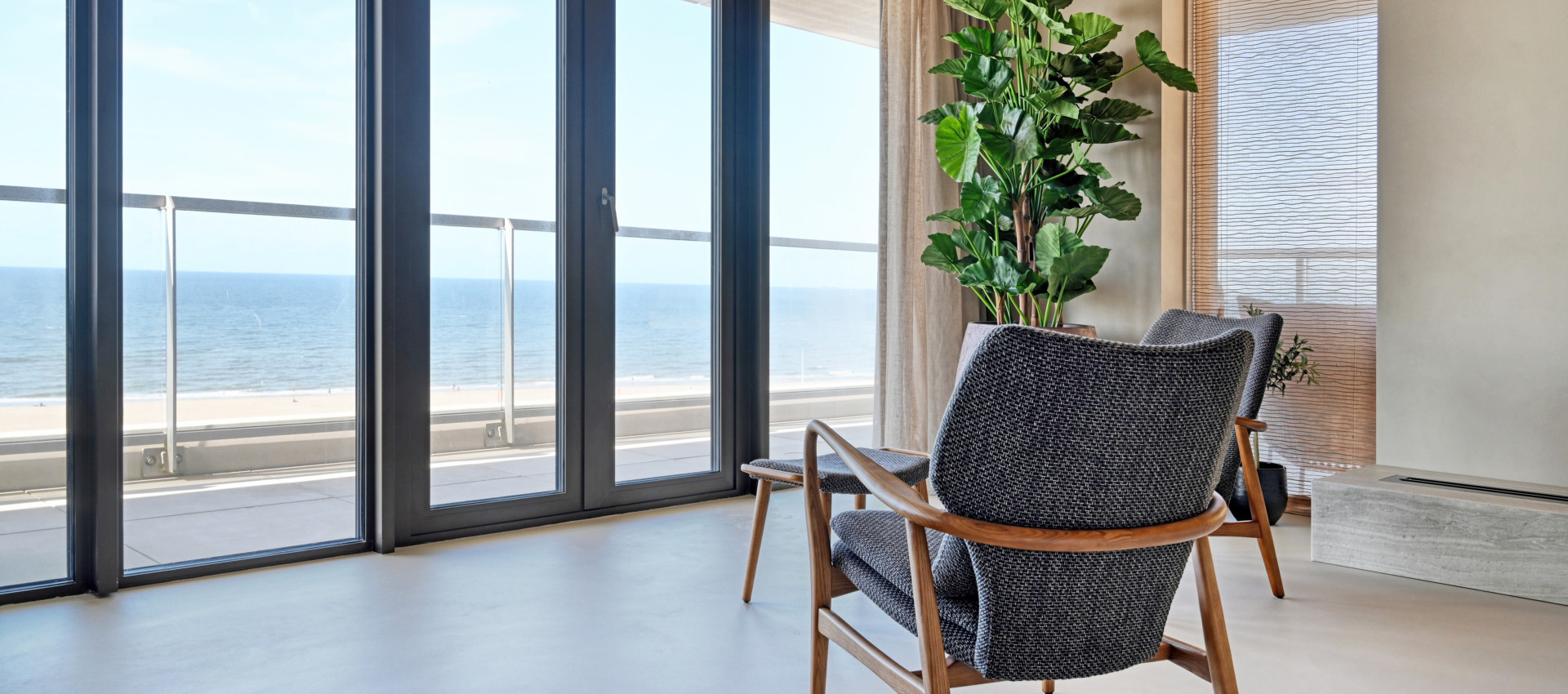 Gietvloer woonkamer - Kijkduin