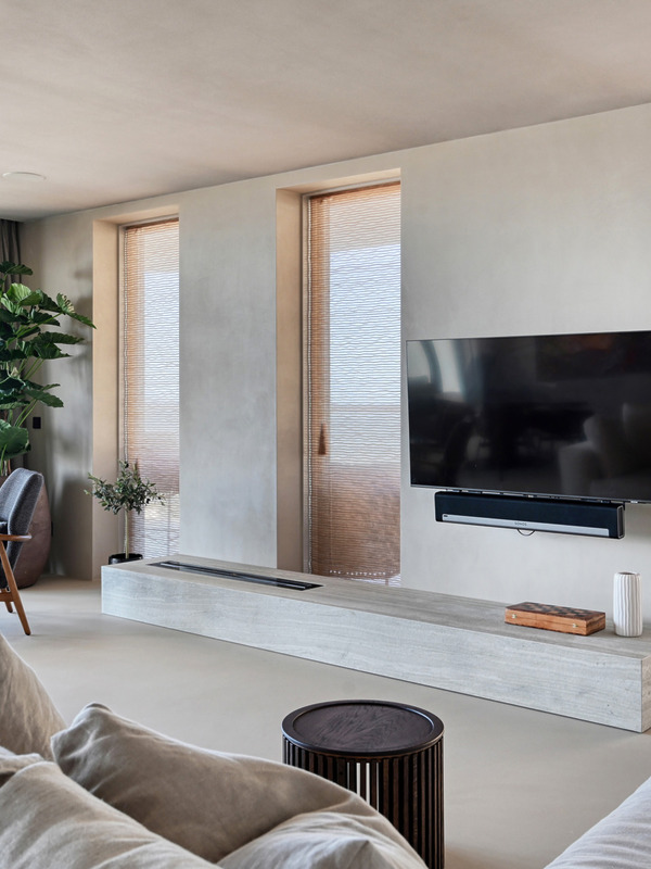 Gietvloer woonkamer - Kijkduin