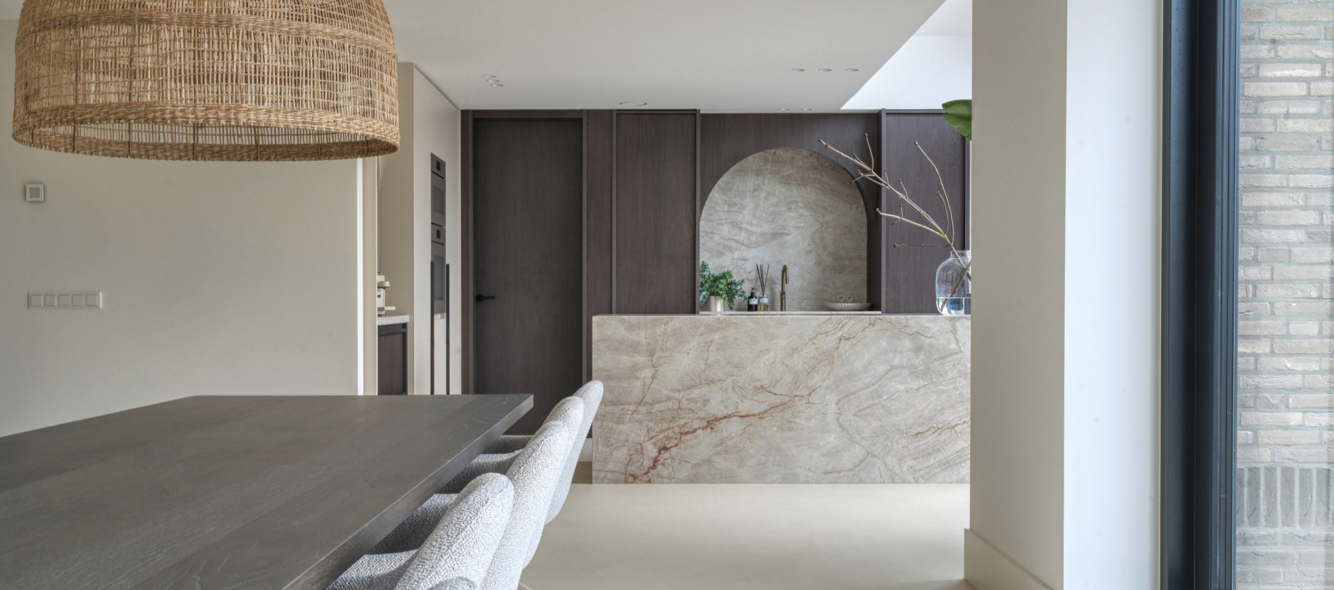 Pava kwartsiet castle floor spetolli woonkamer keuken