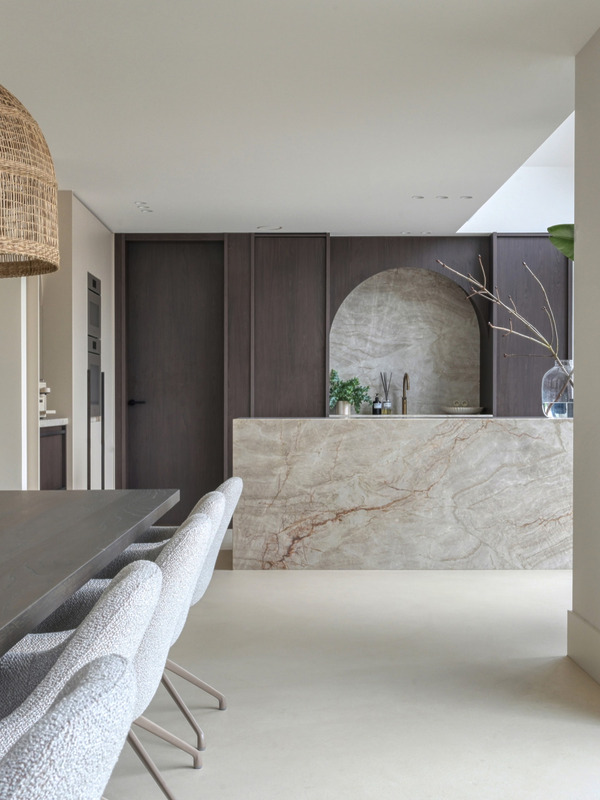 Pava kwartsiet castle floor spetolli woonkamer keuken